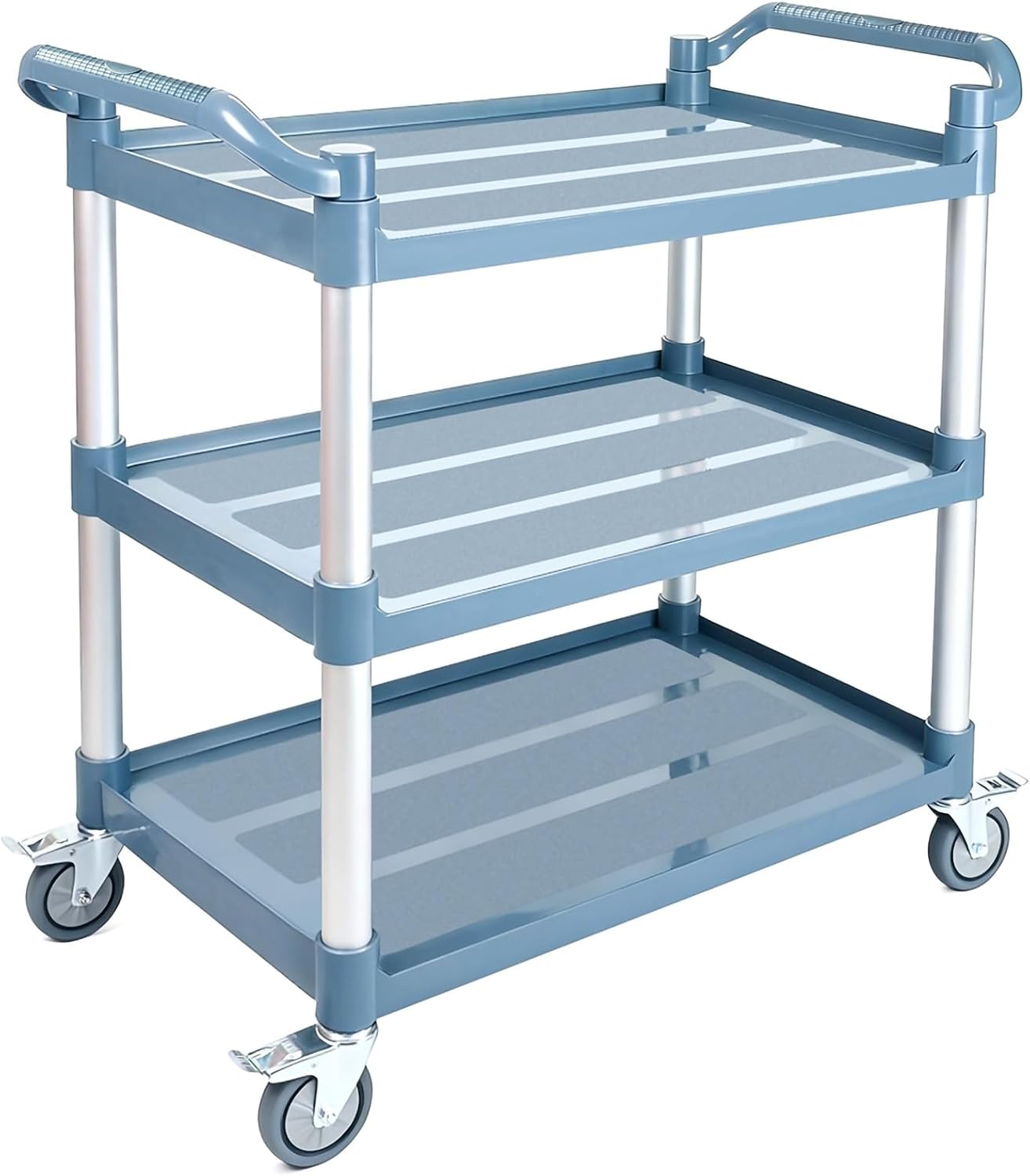 Commercial Kitchen In Home - 3-stöckiger Rollwagen, 101,6 cm x 49,41