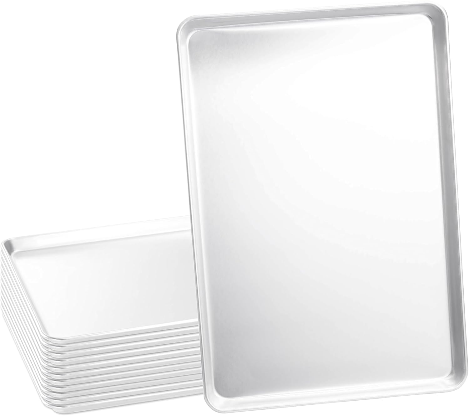 Commercial Kitchen In Home - Kommerzielles Backblech-Set aus Aluminium in Vollgröße,