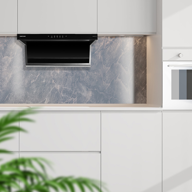 Commercial Kitchen Exhaust Cleaning - Kommerzielle wandmontierte intelligente Dunstabzugshaube aus Edelstahl,