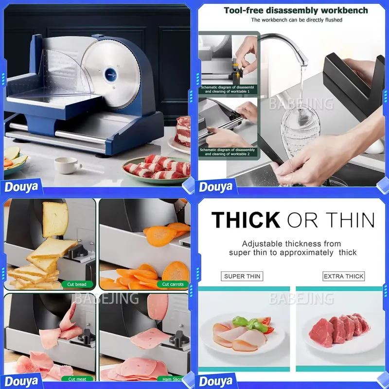 Commercial Bread Slicer - Kommerzieller Elektrischer Schneidemaschine für den Tisch
