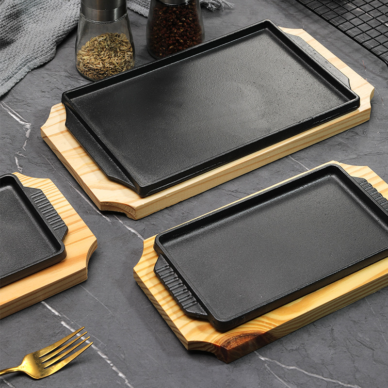 Gusseisen-Teppanyaki-Grillplat – Commercial Kitchen Griddle Bewertung und Preis