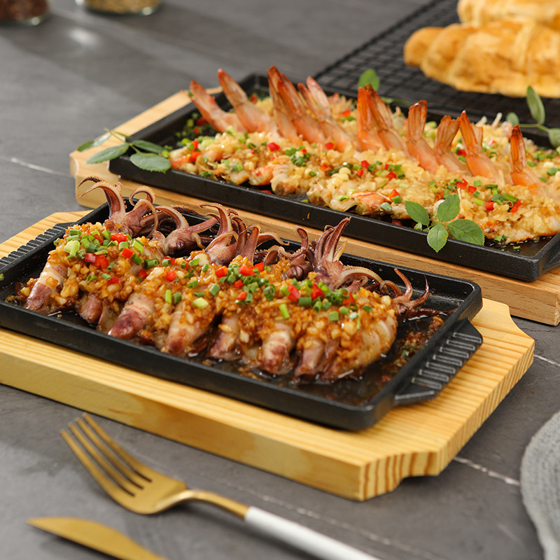 Gusseisen-Teppanyaki-Grillplat – Commercial Kitchen Griddle Bewertung und Preis