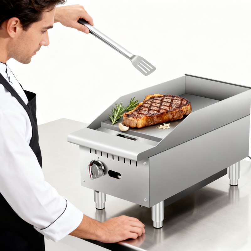 Anpassbare Gewerbliche Küchena – Commercial Kitchen Griddle Bewertung und Preis
