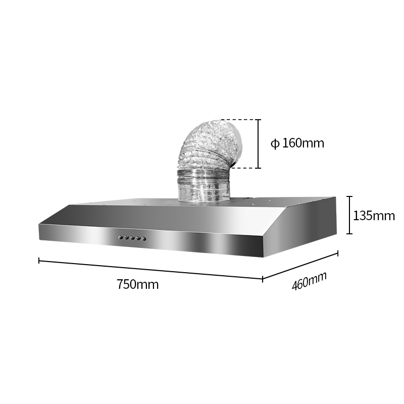 Schlanke Wandmontierte Küchena – Commercial Kitchen Hood Cleaning Bewertung und Preis