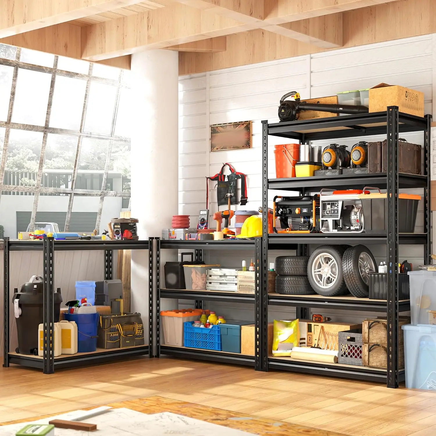 2 Stück Lagerregale, 5-stufige – Commercial Kitchen Shelving Bewertung und Preis